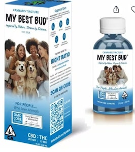 My Best Bud - MY BEST BUD - Tincture - 4:1 - 285CBD: 15THC - OMD Core Formula - 30ML