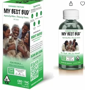 My Best Bud - MY BEST BUD - Tincture - 2:1 - 240CBD: 60THC - OMD Plus Formula - 30ML