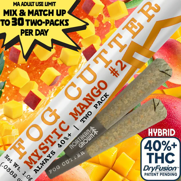 Fog Cutter - Mystic Mango #2 Infused PreRoll 2pk - 1g - BBN Main Image
