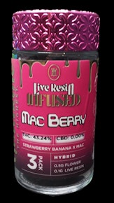 MAC Berry - 3 Pack Preroll Case (1.8g) Infused