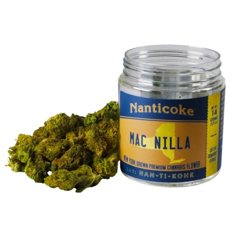 Nanticoke - Mac Nilla -Hybrid- 21.55% THC | 14g (Flower) Jar | 25.93% TAC | Nanticoke   -ii7
