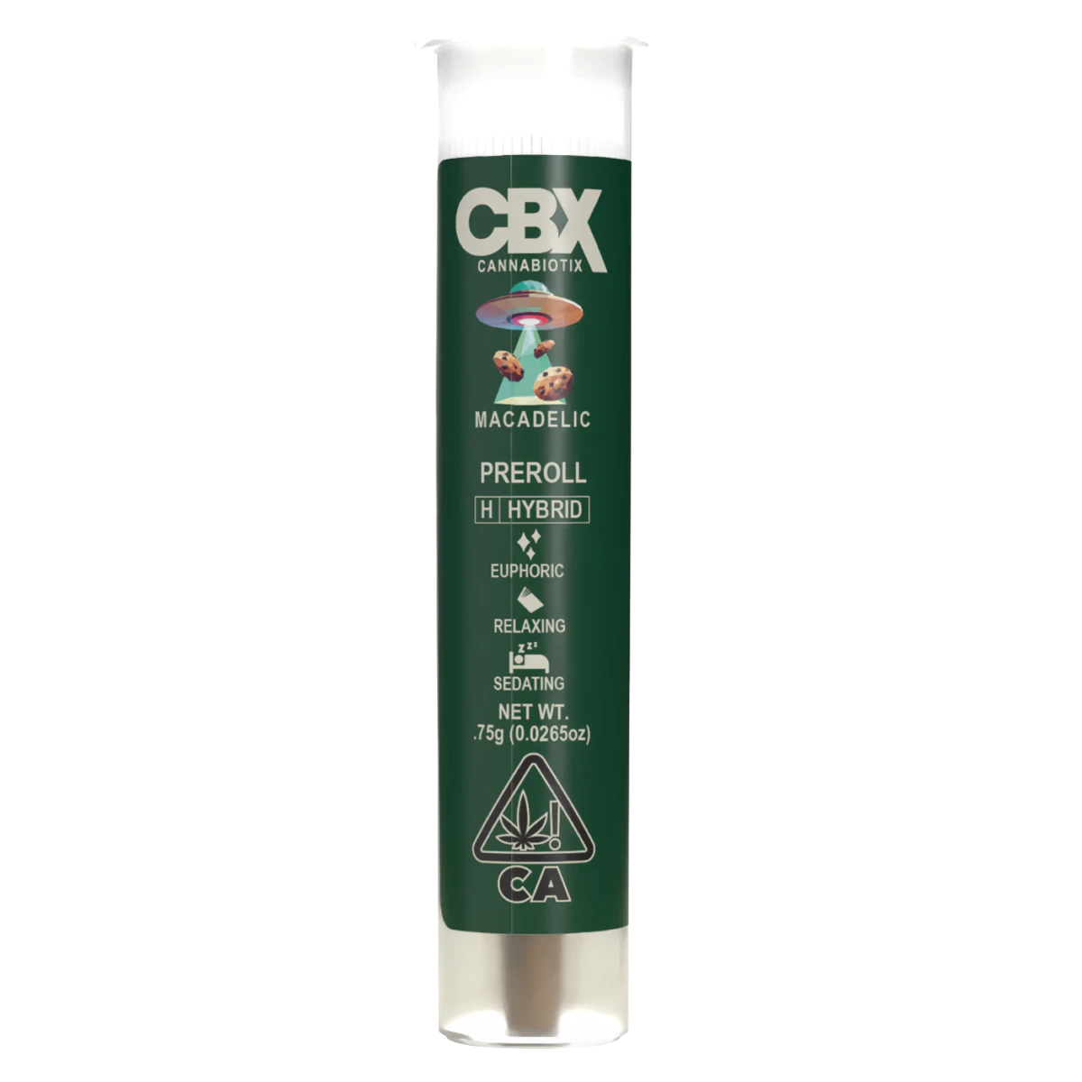 CBX: Cannabiotix - Cannabiotix Preroll .75g Macadelic Main Image