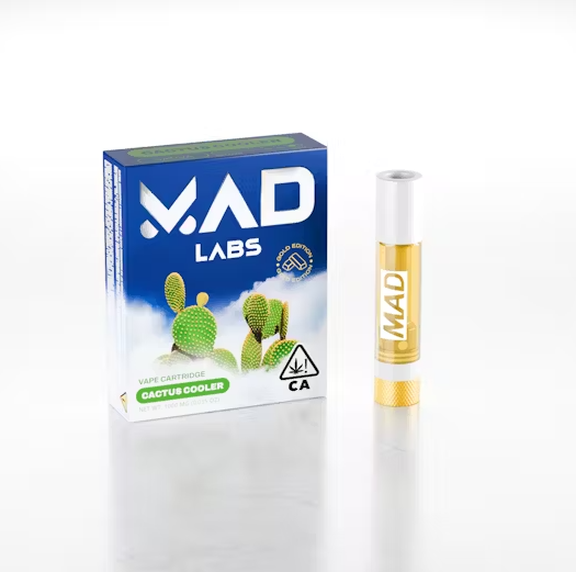 Mad Labs | Cactus Cooler | Gold Edition Vape Cartridge | ...