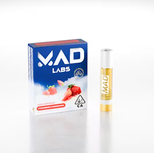 Mad Labs - Mad Labs | Strawberry Cheesecake | Gold Edition Vape Cartridge | 1g