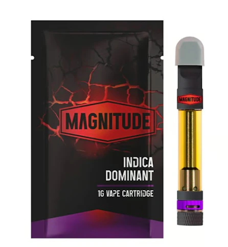 Magnitude - Gelato -Indica- 83.16% THC | 1g Vape (Cartridge) | Magnitude   -n4 middle