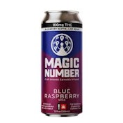 Magic Number | 100 mg | Blue Raspberry Soda