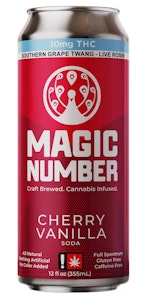 Magic Number - Cherry Vanilla 10mg, Soda, 12oz