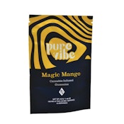 Magic Mango | Live Rosin Gummies | 100mg/10 Pieces | Pure Vibe