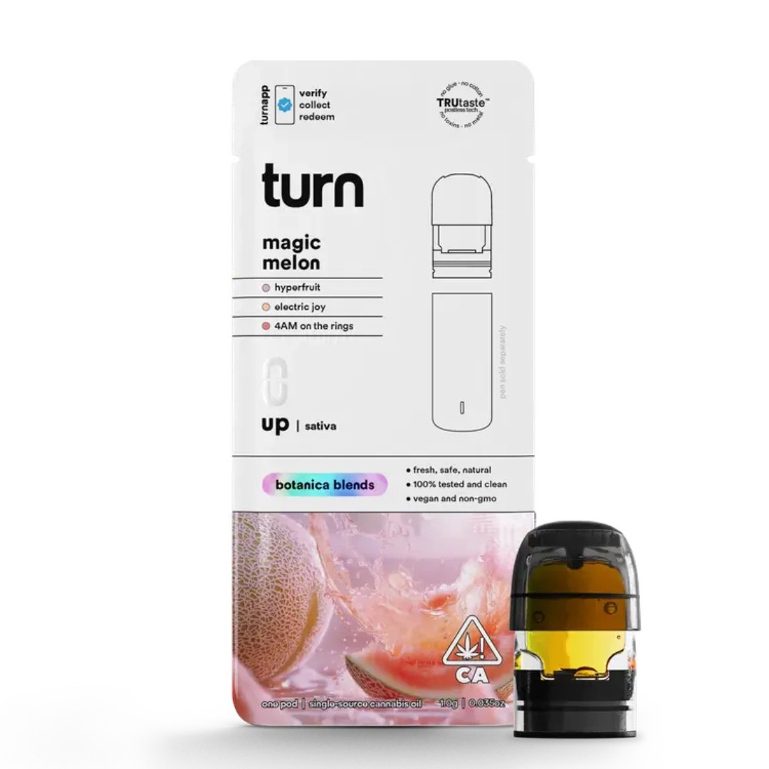 turn - Magic Melon (S) | 1g Botanical Blends POD | Turn Main Image