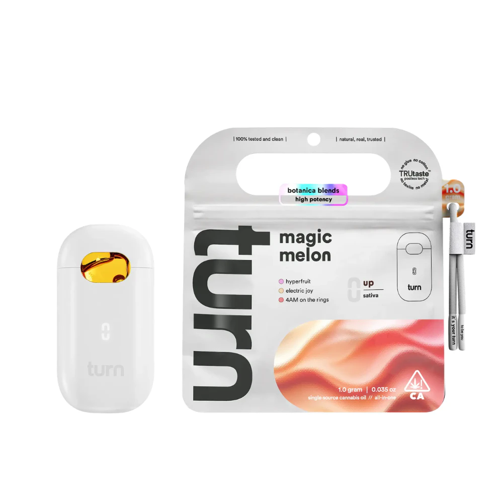 turn - Turn Magic Melon All-In-One Vape 1.0g Main Image