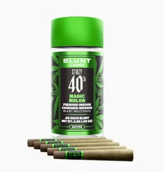 STIIIZY - Stiiizy 40's .5g Magic Melon Infused Mini Blunt 5pk Main Image