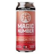 Magic Number | 100 mg | Sparkling Peach Tea