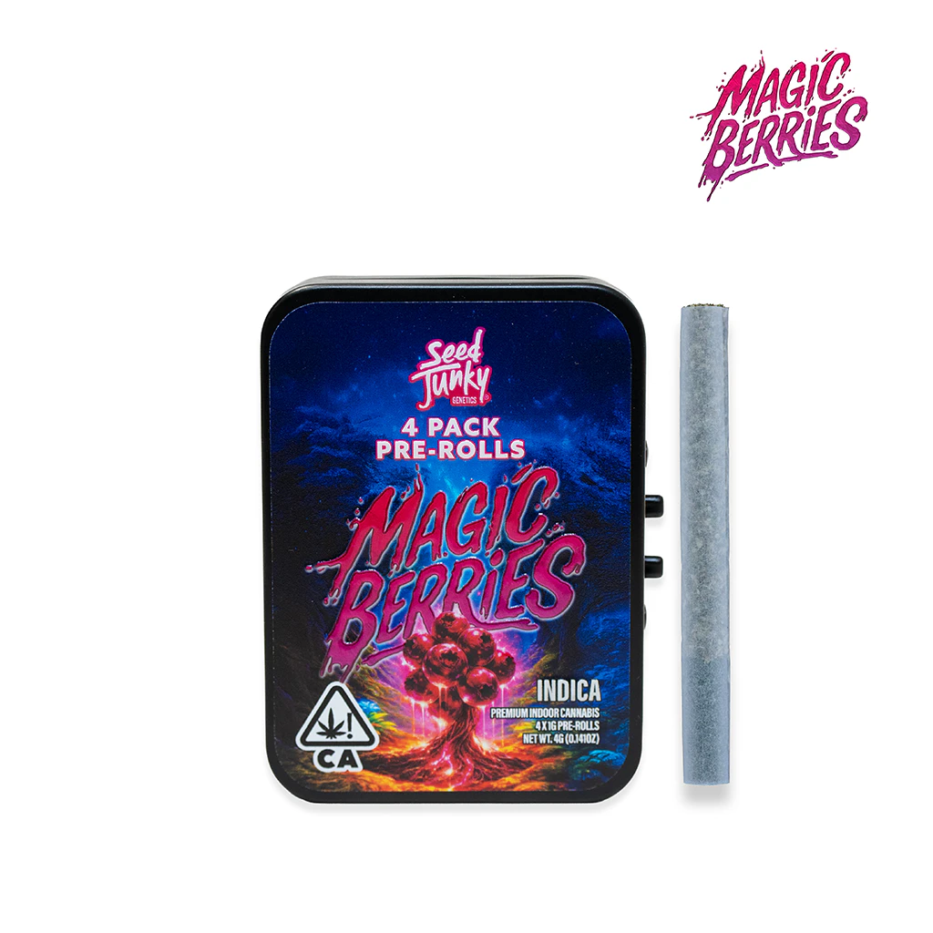 Seed Junky - 4pk - Magic Berries - 4g (I) - Seed Junky Main Image