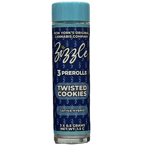 Zizzle - Twisted Cookies - 0.5g Preroll 3pk Main Image