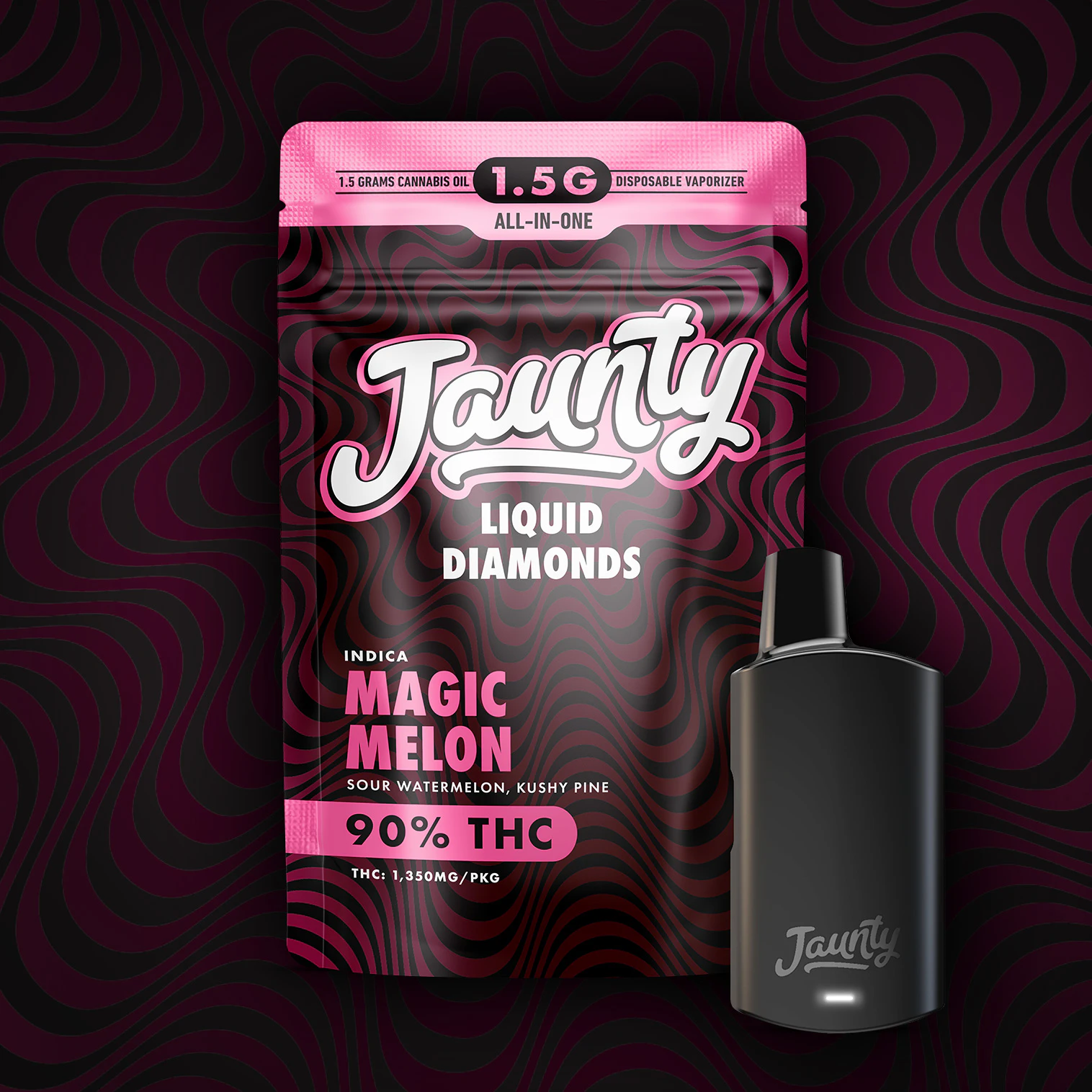 Jaunty - Magic Melon | 1.5g AIO | LQD Diamonds Main Image