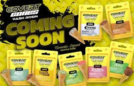 Covert Cone | Strawberry Shortcake | Hash Rosin Infused Waffle Cone | 200mg