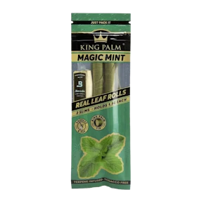 King Palm | Slim Rolls | Magic Mint | 2 pack
