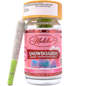 Cotton Candy Snowboards 4.2g 6 Pack Infused Pre-Rolls - Malibu