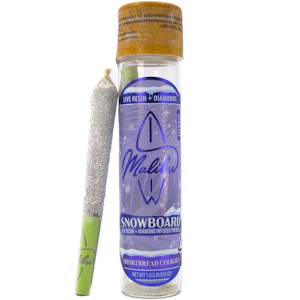 Malibu - Shortbread  Cookies Snowboard 1g Infused Pre-roll - Malibu