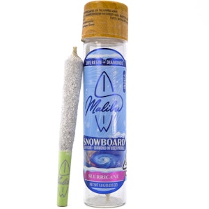 Malibu - Slurricane Snowboard 1g Infused Pre-roll - Malibu