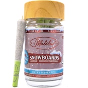 Sweet Peppermint Snowboards 4.2g 6 Pack Infused Pre-rolls - Malibu