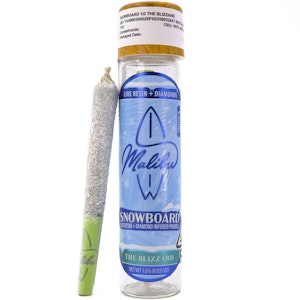 Malibu - The Blizzard Snowboard 1g Infused Pre-roll - Malibu