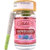 Cotton Candy Snowboards 4.2g 6 Pack Infused Pre-rolls - Malibu