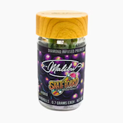 MALIBU: Grape Runtz Skate Board Infused .7g Pre-Roll 5pk/3.5g (H)