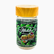 MALIBU: Green Crush Skate Board Infused .7g Pre-Roll 5pk/3.5g (S)