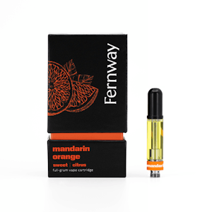 Fernway - Mandarin Orange - 1g Vape Cart - Fernway