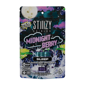 STIIIZY - Midnight Berry (Sleep) (I) | 10mg 10pk 2:1 THC:CBN Gummies | Stiiizy