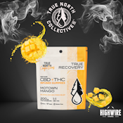True North Gummies Motown Mango Recovery 1:1 200mg