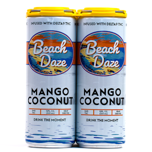 Highbrow - Beach Daze Seltzer 5mg Mango Coconut