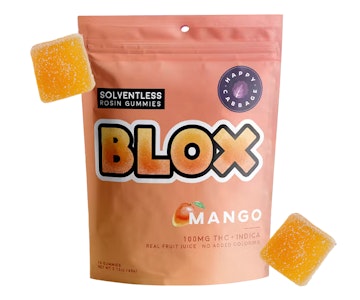 BLOX - Blox | Edible | Rosin Gummies - Mango | 100mg, 10