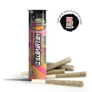 Hellavated Mango Dragon 5pk Infused Pre-Roll 0.5g