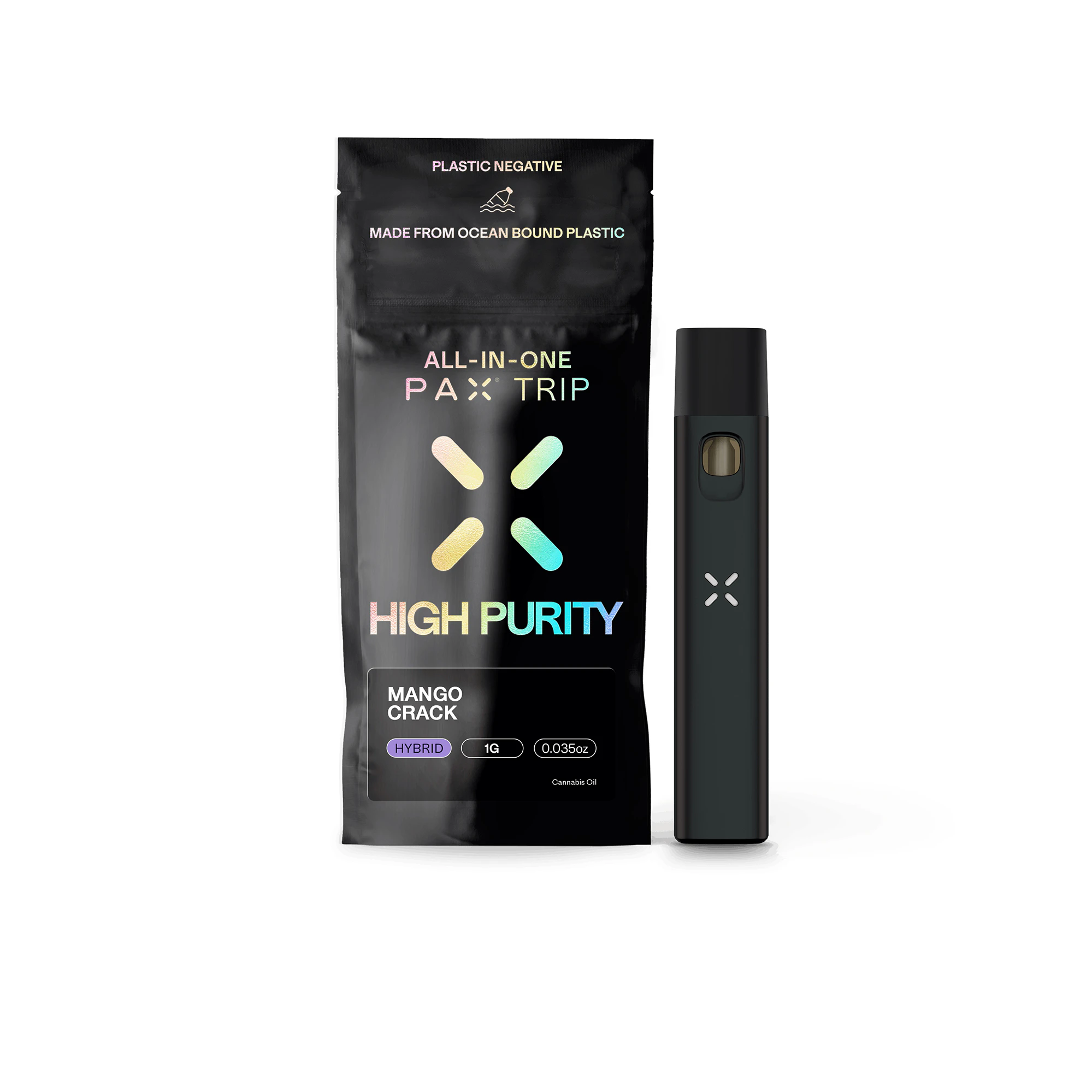 PAX - PAX Trip Mango Crack High Purity All-In-One Vape 1.0g Main Image