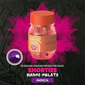 Mango Gelato (I) 4pk x 0.7g - 2.8g - Shorties - Diamond Infused - Prerolls - Bodega Boyz
