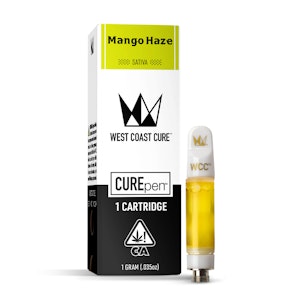 West Coast Cure - Mango Haze 1g Vape Cart (WCC)