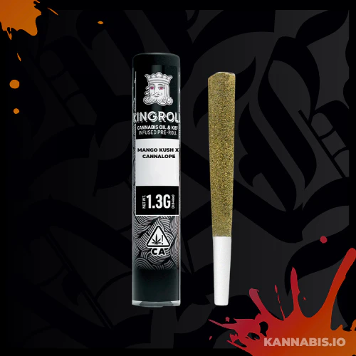 KINGPEN - Kingroll - Infused PR 4pk - Mango Kush x Cannalope Main Image