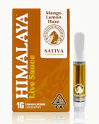Himalaya 1g Mango Lemon Haze Live Sauce Cartridge