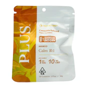 Plus - Calm  - Mango - 10:1 CBD/THC- Gummies - 20pk - 100mg