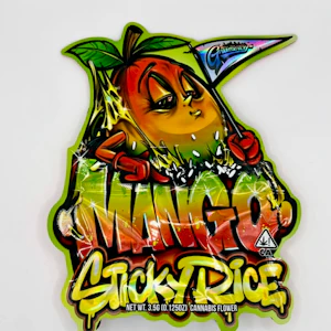 Backpackboyz - Mango Sticky Rice (H) 34.50% THC | Gramercy | 3.5g Flower