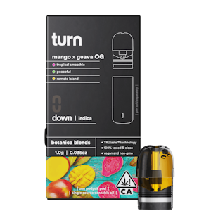 TURN - Mango x Guava OG (I) | 1g Botanica Blends Pod | Turn