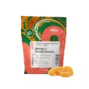 Mango x Honey Banana | Live Resin Gummies | 100mg/10 Pieces
