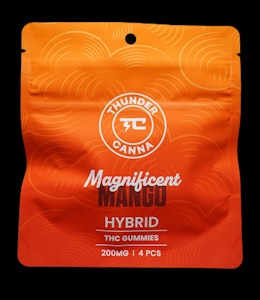 No Brand - Mango Gummies 4CT 200MG