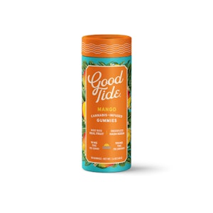 GOOD TIDE - Mango Gummies | 10pc 100mg (THC) (Hash Rosin)