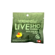 Mango Nano Gummy | 100mg (THC) (Live Hash Rosin)