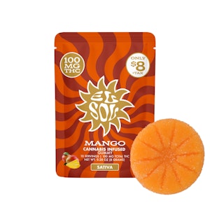 SMOAKLAND - El Sol Gummy - Mango 100mg