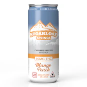 Sugarloaf Springs | Mango Peach Seltzer | Beverage | 10mg