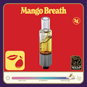 Mule | Glass Live Resin Cart 1g [I] | Mango Breath